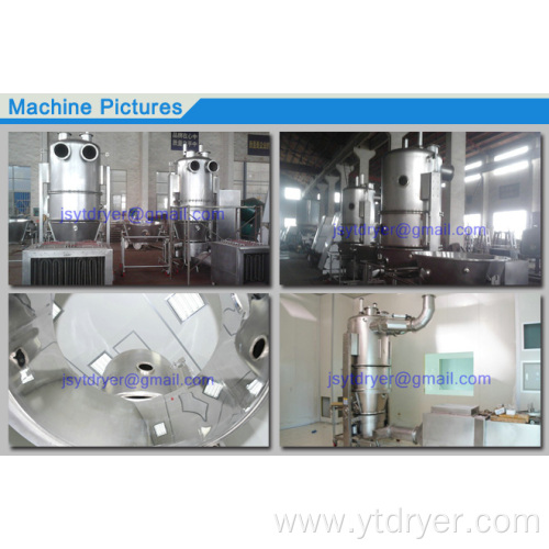 Vertical Fluid Bed Dryer High Speed